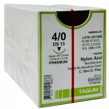 NYLON AZUL 4-0 DS13