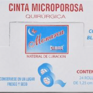 CINTA MICROPOROSA QUIRÚRGICA BLANCA