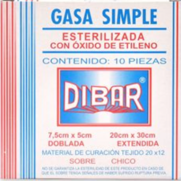 Gasa Simple Esterilizada Chica