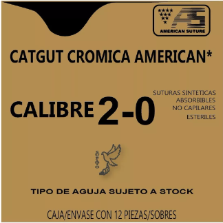 CATGUT CROMICO 2-0 