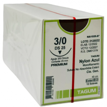 NYLON AZUL 3-0 DS25