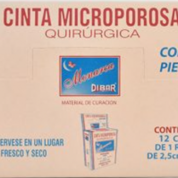 CINTA MICROPOROSA QUIRÚRGICA PIEL (En Cajillas) 