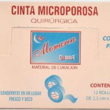 CINTA MICROPOROSA QUIRÚRGICA PIEL 